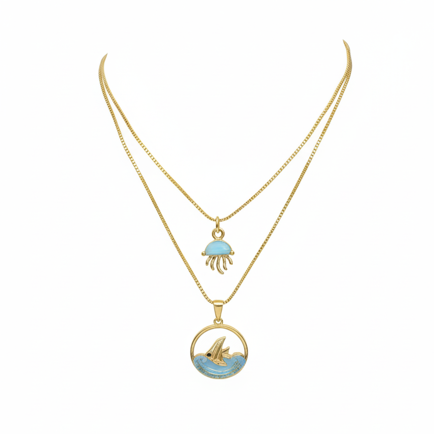 The Wave Rider Necklace