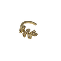 The Laurel Leaf Crystal Ear Cuff