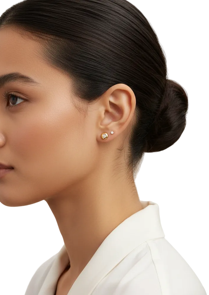 The North Star Solitaire Studs