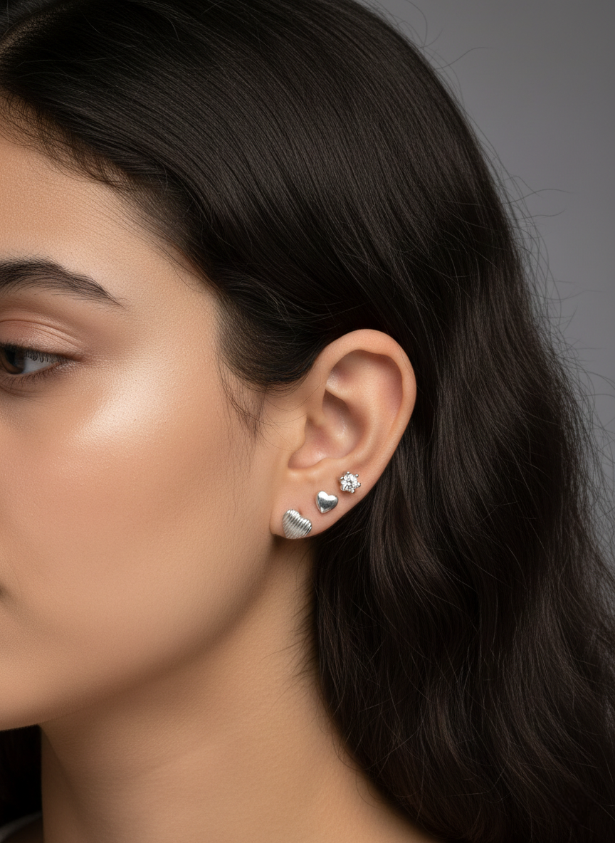The Sweetheart Mix-and-Match Stud Set